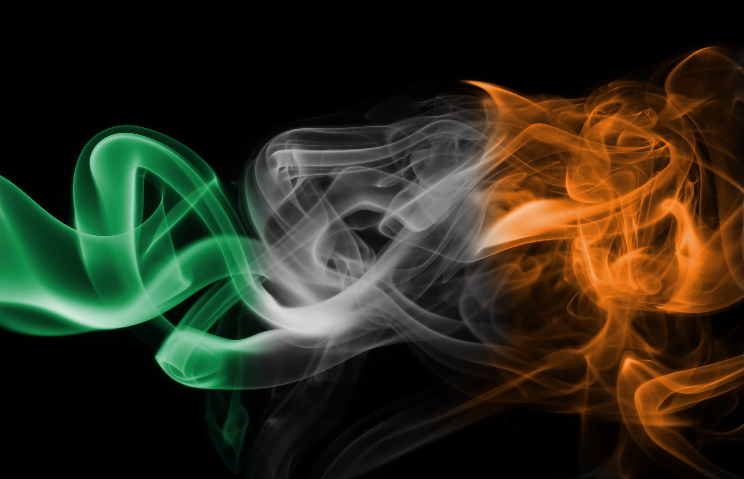 vapour ireland smoke irish flag